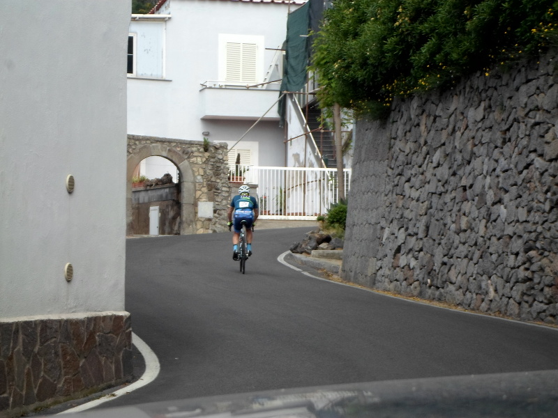 Ischia 100 descent cycling