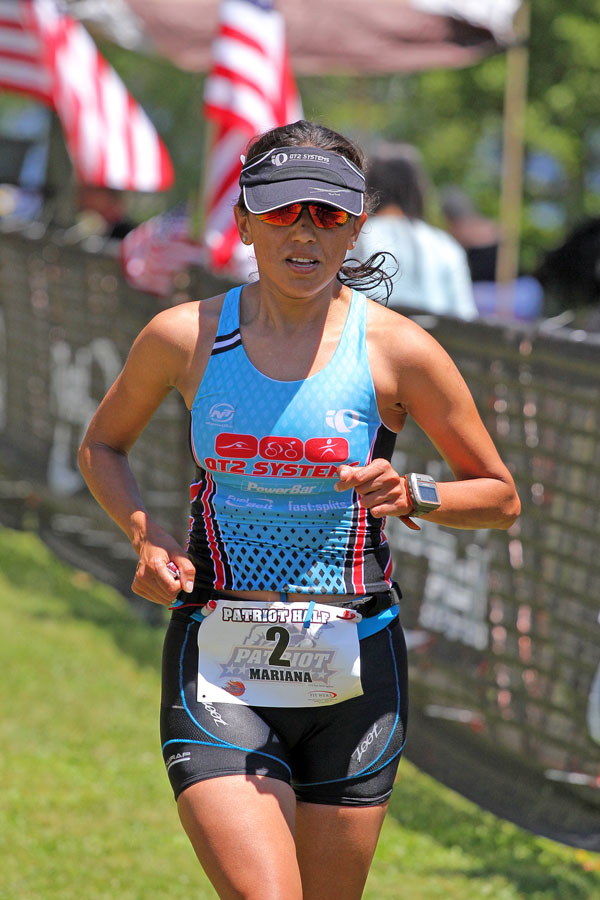 Mariana Lara Albert triathlon run