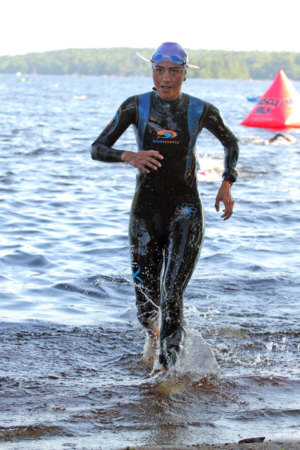 Mariana Lara Albert triathlon swim