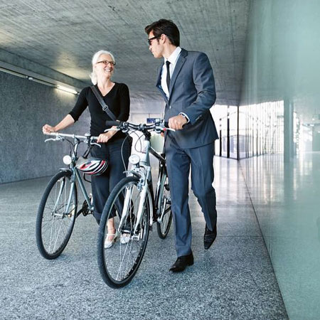 Bike to work: the only chain that that sets you free is on your bike
