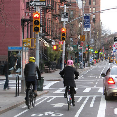 Viajar por la ciudad en bicicleta es meditar en movimiento